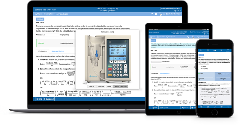 Clinical Med Math Key Features